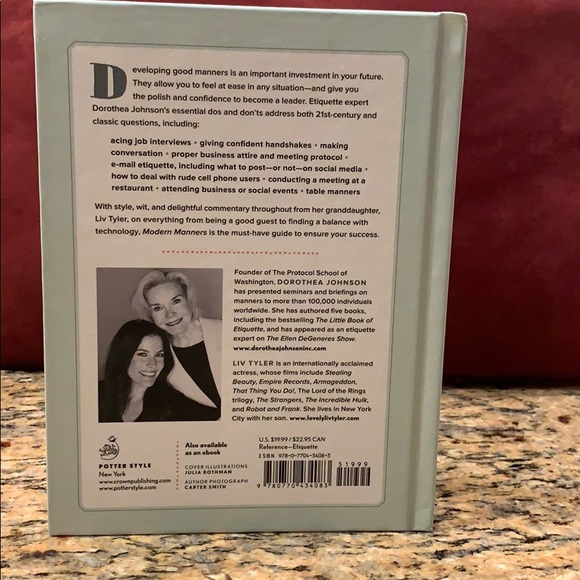 Modern Manners by Dorothea Johnson & Liv Tyler - Picture 2 of 3